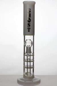 13" Ghost 2-in-1 Triple Flat Honeycomb Bong