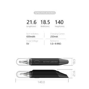 Lookah Seahorse Dab Pen 510 Thread Battery Hybrid