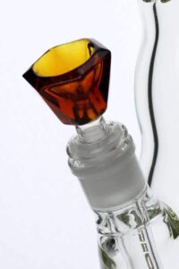 0b9ec931-cc06-4a4c-becb-5b33ad46ff2a 14" Color Dot Classic Beaker Water Bong