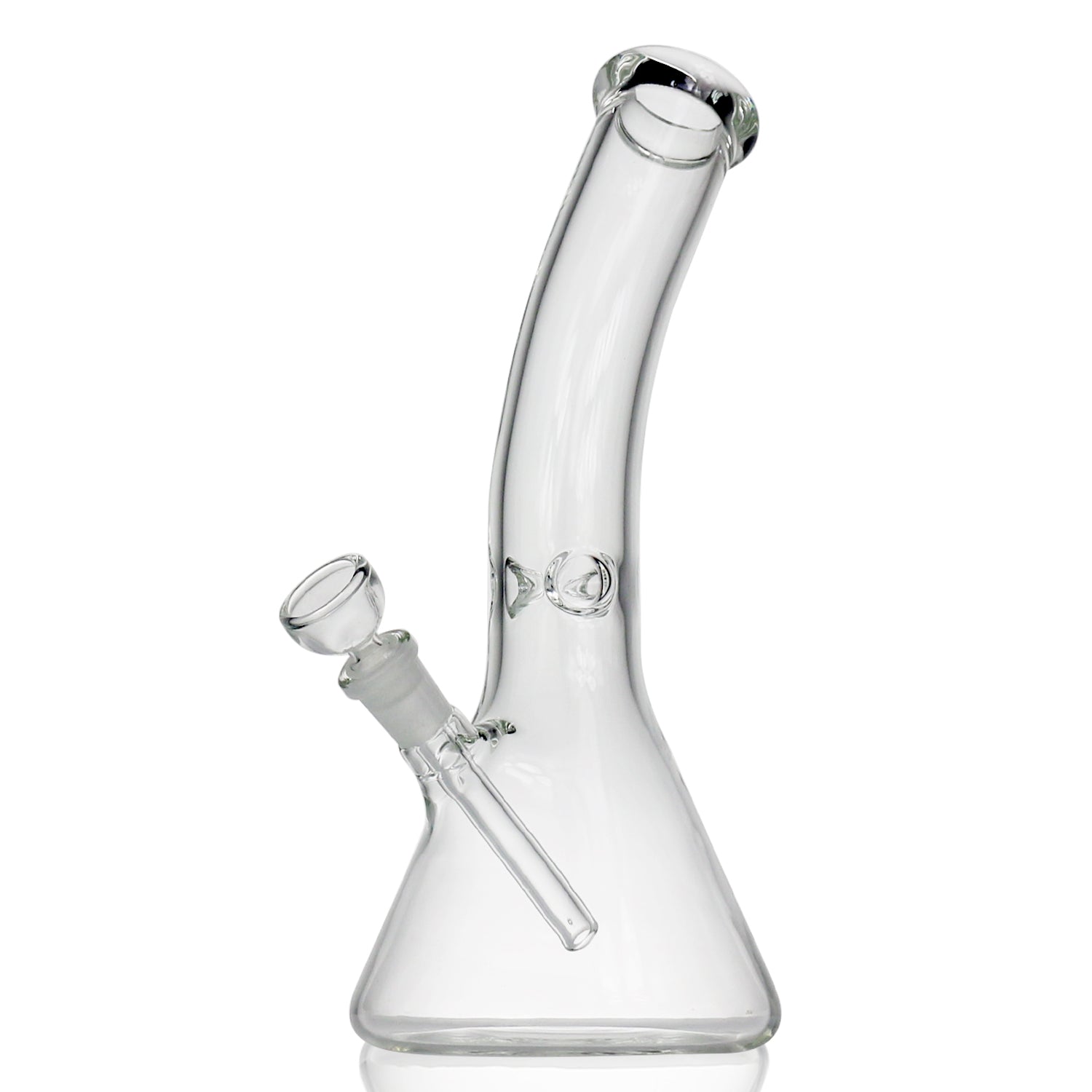 10ClearGlassWeedBeakerBongWaterPipesForSaleFreeShipping_1 10" Clear Glass Weed Bong