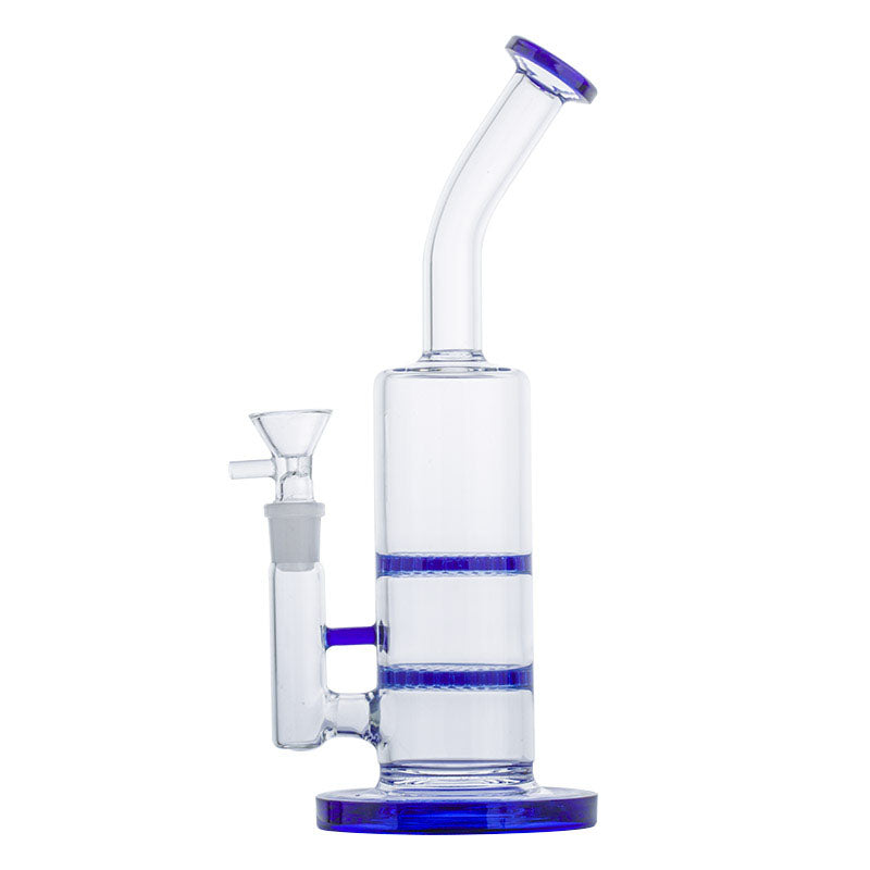10DoubleHoneycombPercBongWaterPipesForSaleFreeShipping_1 10" Double Honeycomb Perc Bong