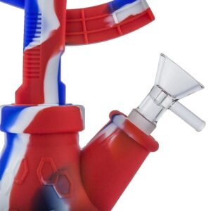 11.4" 2-in-1 Silicone Gun Bong/Nectar Collector