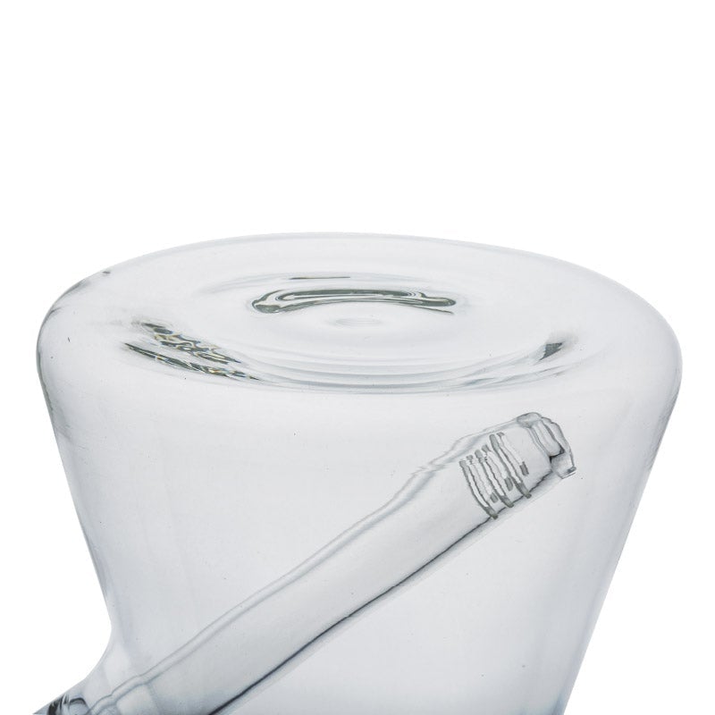 11.4_ClearBeakerBongWithSlittedDownstem_3 11.4″ Clear Beaker Bong With Slitted Downstem