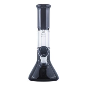 11BlackGlassBeakerBongWaterPipesForSaleFreeShipping_5 11" Black Glass Beaker Bong