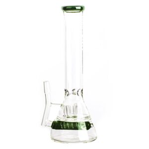 11" Inline Diffuser Perc Beaker Bong (Random Color)