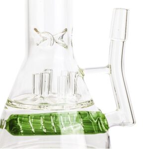 11" Inline Diffuser Perc Beaker Bong (Random Color)