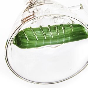 11" Inline Diffuser Perc Beaker Bong (Random Color)