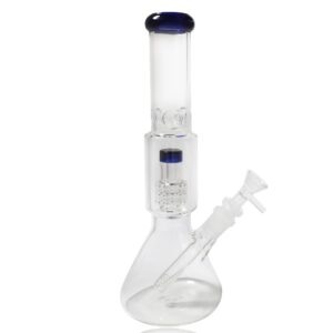 11" Matrix Perc Glass Beaker Bong