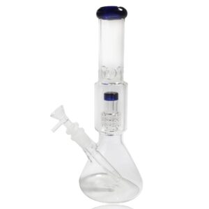 11" Matrix Perc Glass Beaker Bong