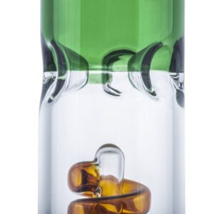 11SpiralPercGlassBeakerBongWaterPipesForSaleFreeShipping_4 11" Spiral Perc Glass Beaker Bong