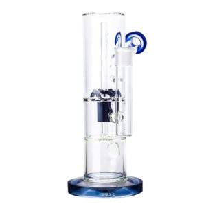 11" Straight Tube Glass Bong