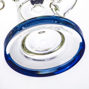 11" Straight Tube Glass Bong