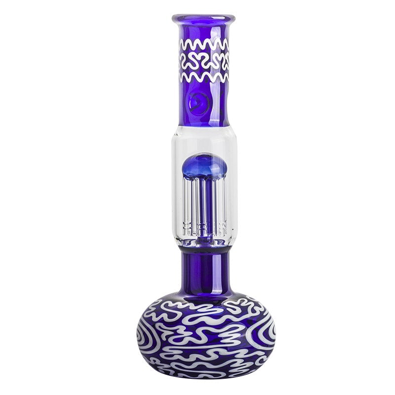 11TreePercSwirlPatentBeakerGlassBongsForSaleFreeShipping_2 11" Tree Perc Swirl Patent Beaker Glass Bong