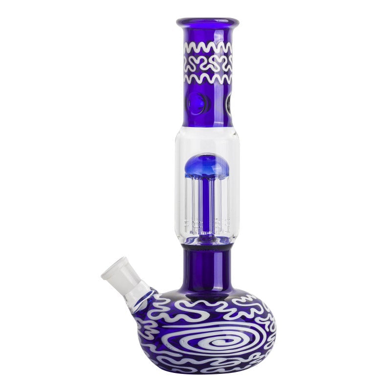 11TreePercSwirlPatentBeakerGlassBongsForSaleFreeShipping_3 11" Tree Perc Swirl Patent Beaker Glass Bong