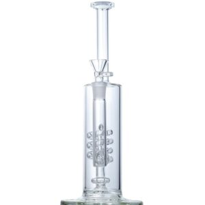 11" Spiral Perc Glass Bong
