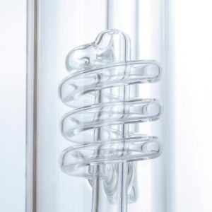 11" Spiral Perc Glass Bong