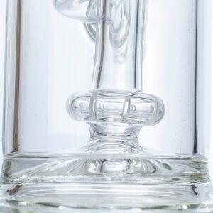 11" Spiral Perc Glass Bong