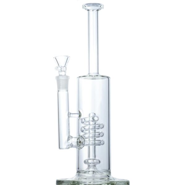 11" Spiral Perc Glass Bong