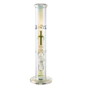 12.3" Glow-In-The-Dark Cactus Glass Bong