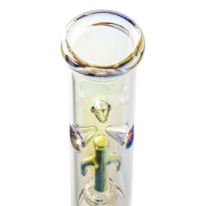 12.3" Glow-In-The-Dark Cactus Glass Bong