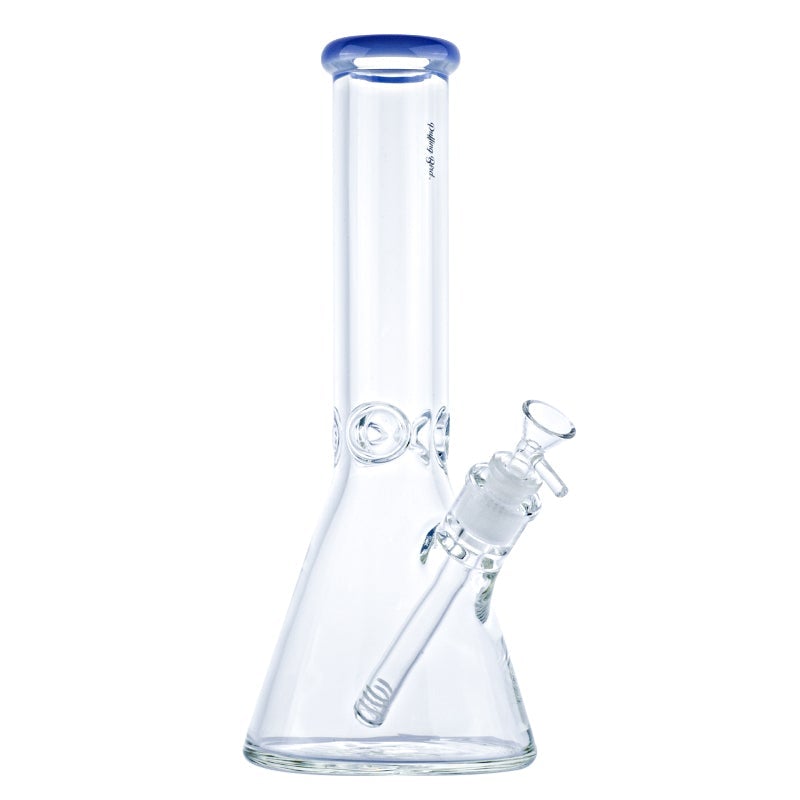 12.6ExtraThickWaterGlassBeakerBongForSaleFreeShipping_1 12.6" Extra Thick Glass Beaker Bong