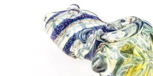Swirl Fumed Glass Pipe