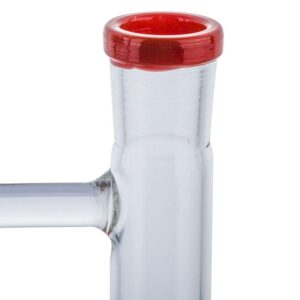 12LotusHoneycombPercGlassWaterBongForSaleFreeShipping_7 12" Lotus Honeycomb Perc Glass Bong