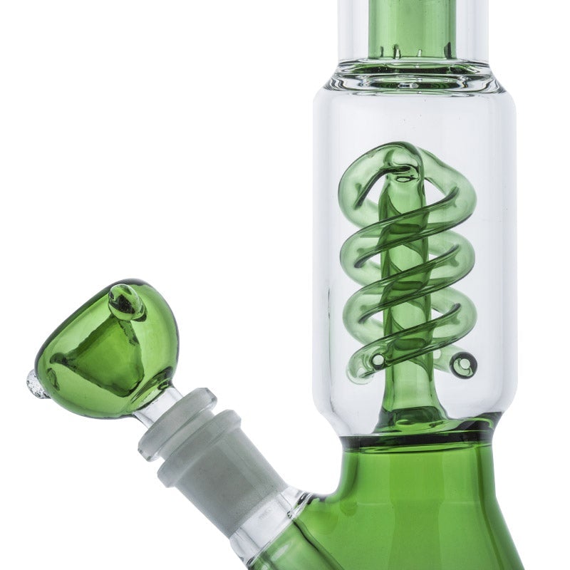 12SpiralPercolatorBeakerBongWaterPipesForSaleFreeShipping_4 12" Spiral Percolator Beaker Bong