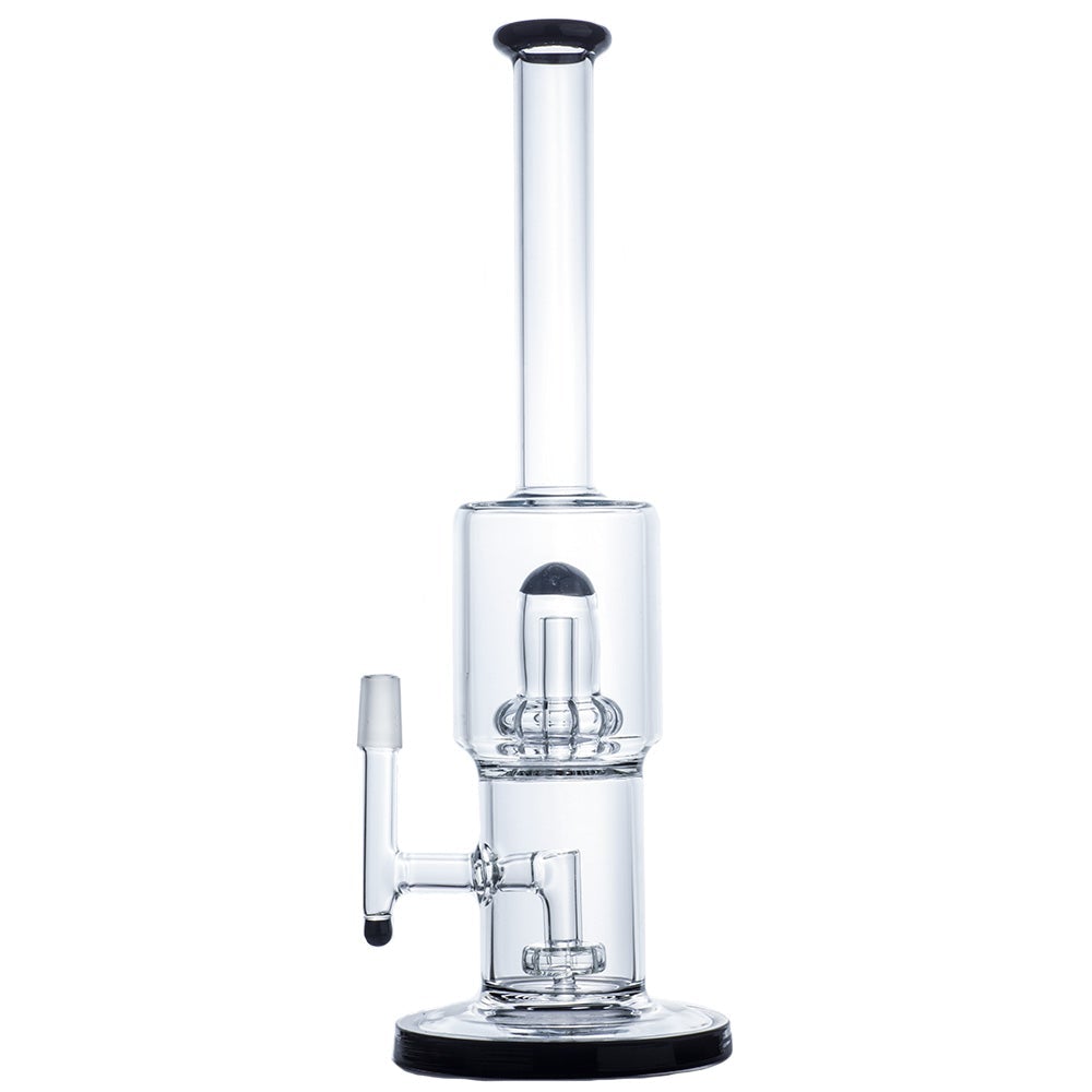 12_DiscUFO_Perc_Glass_Bong_-_Perc_Bongs_For_Sale_-_Best_Bongs_Under_100_-_Puffing_Bird_-_Online_Headshop 12" Disc/UFO Perc Glass Bong