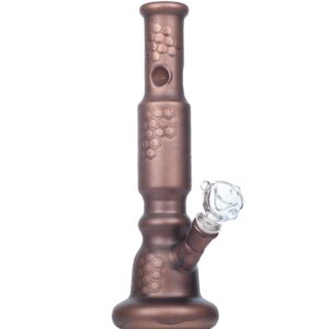 12" Bee Hive Beaker Glass Bong