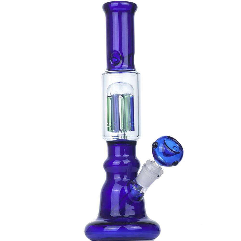 12_Inch_Tree_Perc_Ice_Catcher_Glass_Bong_-_Glass_Bongs_For_Sale_-_Puffing_Bird_5 12" Tree Perc Glass Bong