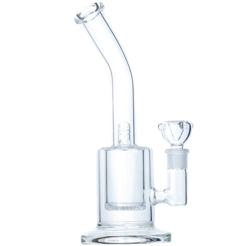 12_inch_extra_thick_glass_bong_-_Thick_Water_Pipes_For_Sale_-_Puffing_Bird_1 12" Extra Thick Honeycomb Glass Bong