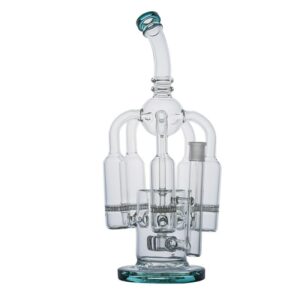 13.8" Multiple Percolator Glass Bong
