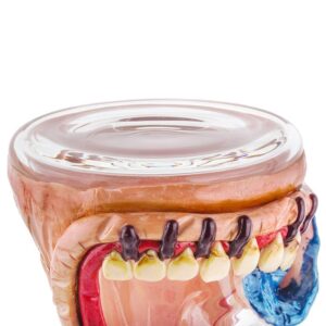 13CyclopsGlassBeakerBongNoveltyBongsForSaleFreeShipping_6 13" Cyclops Glass Beaker Bong