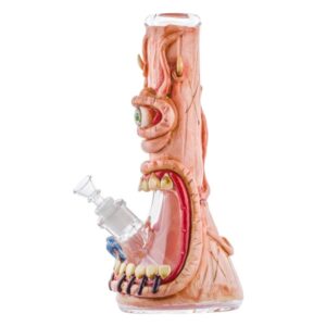 13CyclopsGlassBeakerBongNoveltyBongsForSaleFreeShipping_8 13" Cyclops Glass Beaker Bong