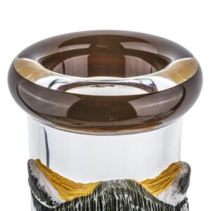 13OwlThemeGlassBeakerBongWaterPipesForSaleFreeShipping_3 13" Owl Theme Beaker Bong