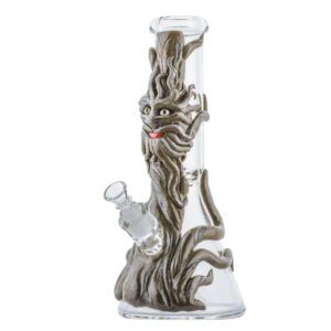 13" Tree Ent Glass Beaker Bong