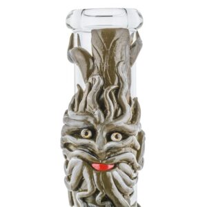 13" Tree Ent Glass Beaker Bong