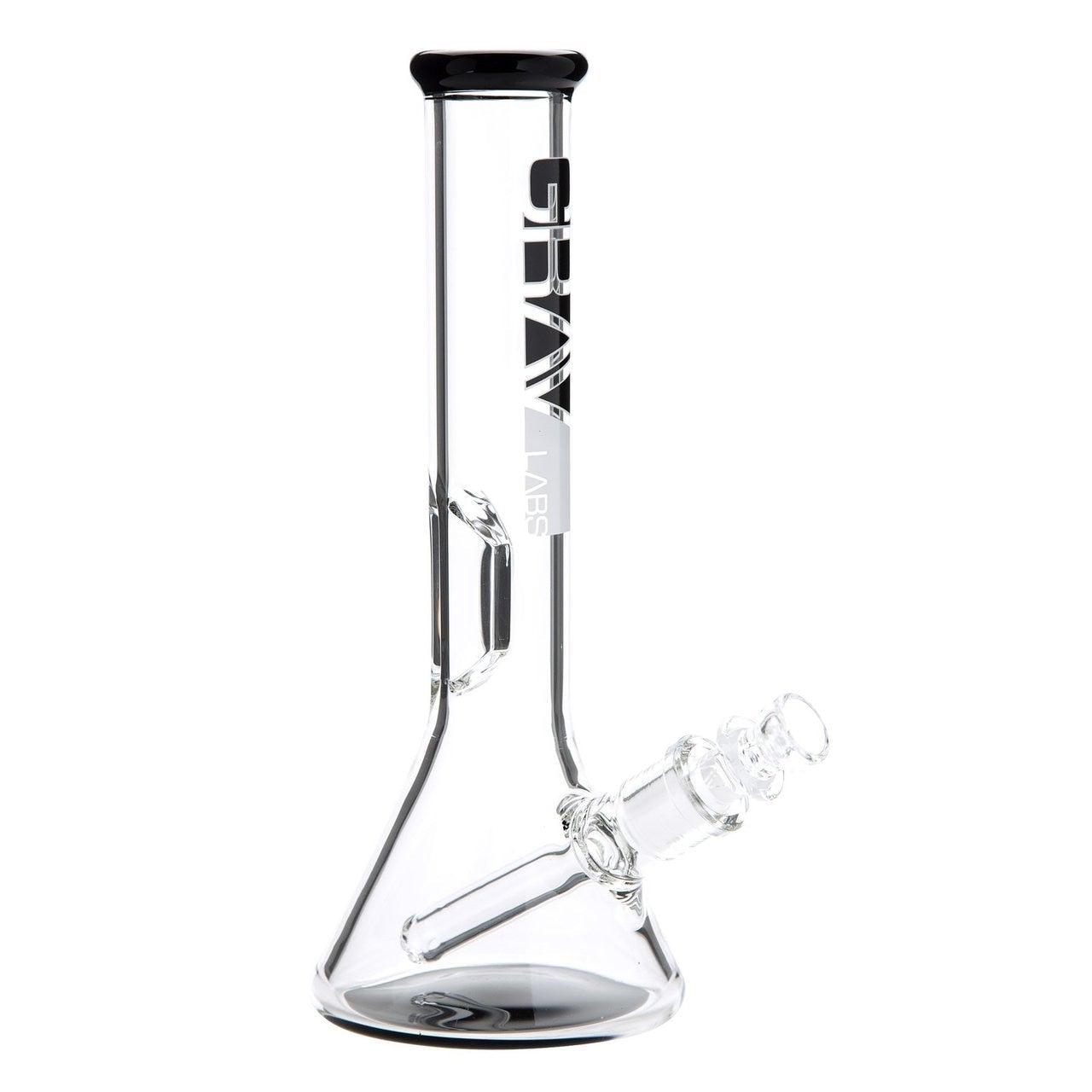 148111bc-e5de-47e7-bb9b-c738b6c75b1f Grav Labs 8" Beaker Water Pipe - Black