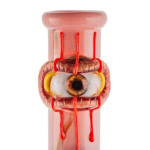 14" Glow-In-The-Dark Horror Glass Bong