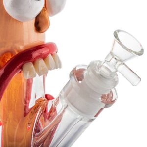 14" Glow-In-the-Dark Rick&Morty Glass Bong