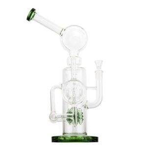 14" Gourd Perc w/ Multi Chamber Glass Bong