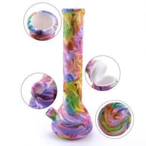 14" Novelty Silicone Beaker Bong