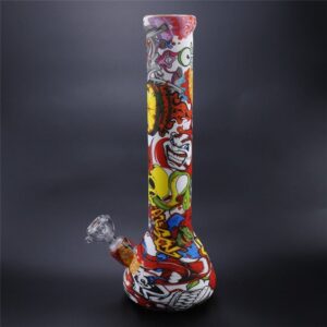 14" Novelty Silicone Beaker Bong