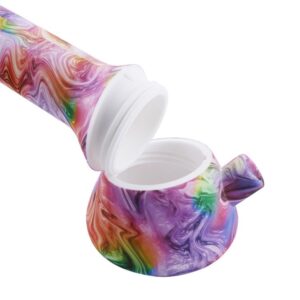 14" Novelty Silicone Beaker Bong