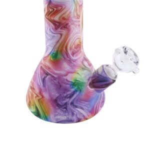 14" Novelty Silicone Beaker Bong