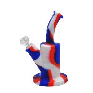 14" Silicone 2-in-1 Dab Rig