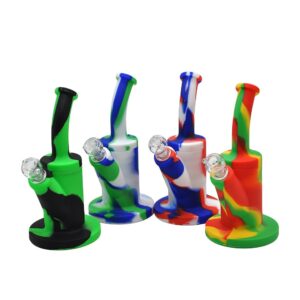 14" Silicone 2-in-1 Dab Rig