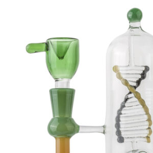 14mm Male Green Glass Bong Bowl