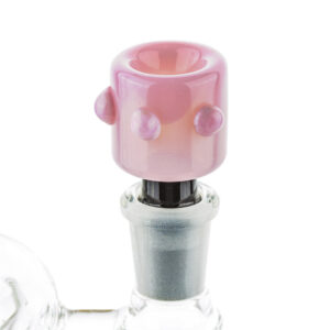 14mm Male Pink&Black Bong Bowl